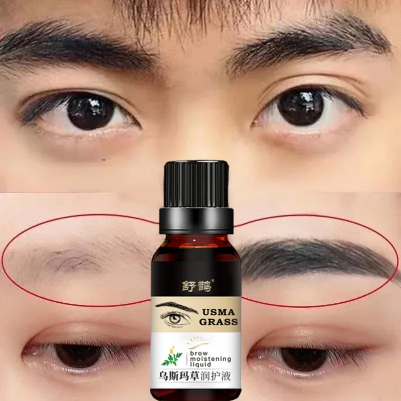Soro de crescimento de sobrancelha, produto anti-perda de cabelo para cílios, prevenção de calvície, alongamento mais grosso, maquiagem de sobrancelha