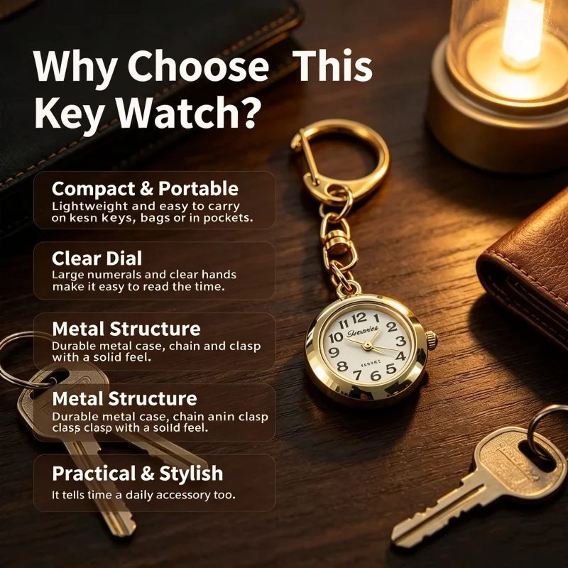 Charm Neutral Style Fashionable Simple Circular Pendant Quartz Watch Steampunk Men's And Women's Pendant Gift