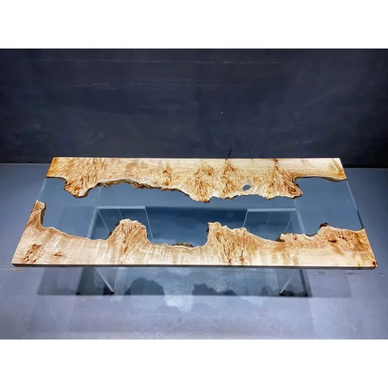 Fashion imported poplar resin table square 201*79*5.5