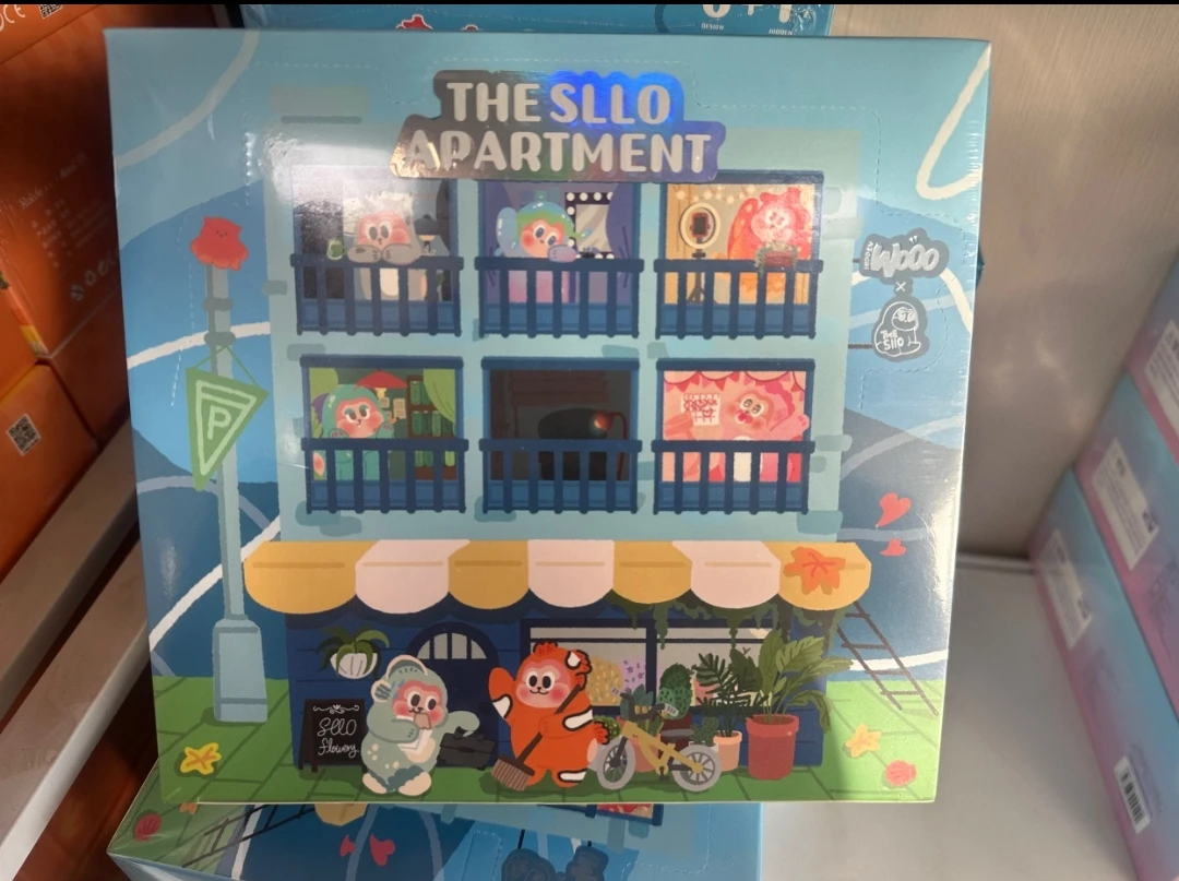 Genuine in stock The Sllo underwater apartment blind box a trendy toy figurine gift