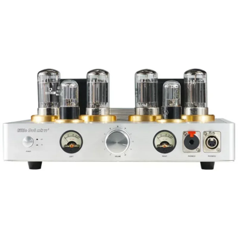 Little Dot MK6+ Amplifier Fully Balanced Vacuum Tube HIFI Headphone Pre-Amplifier 5W + 5W (120 + 120Ohm) 6H9CX2 6080X4 AMP DAC