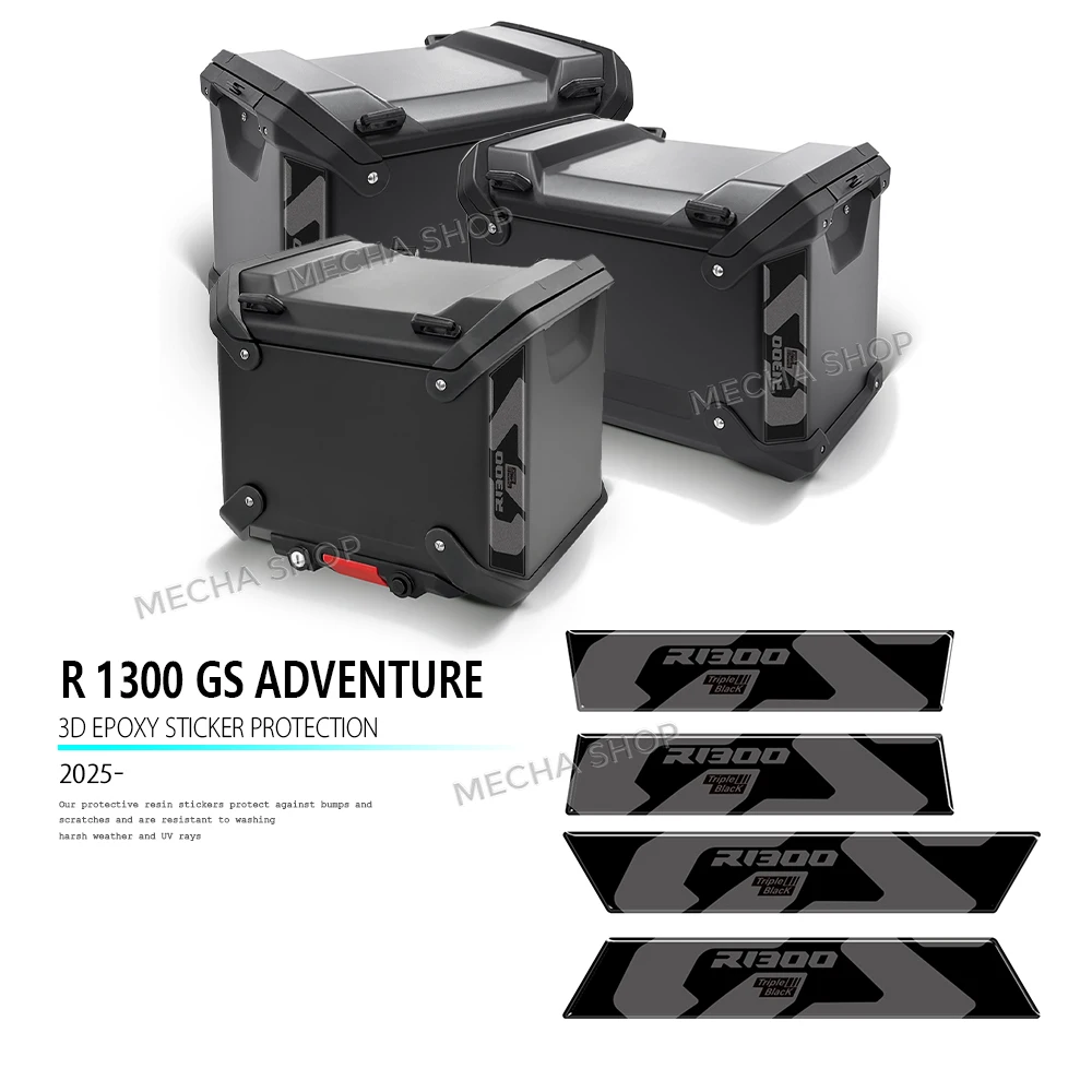 

Для R1300GSA R1300 GS приключенческая наклейка мотоциклетный чемодан 3D наклейки защитная наклейка
