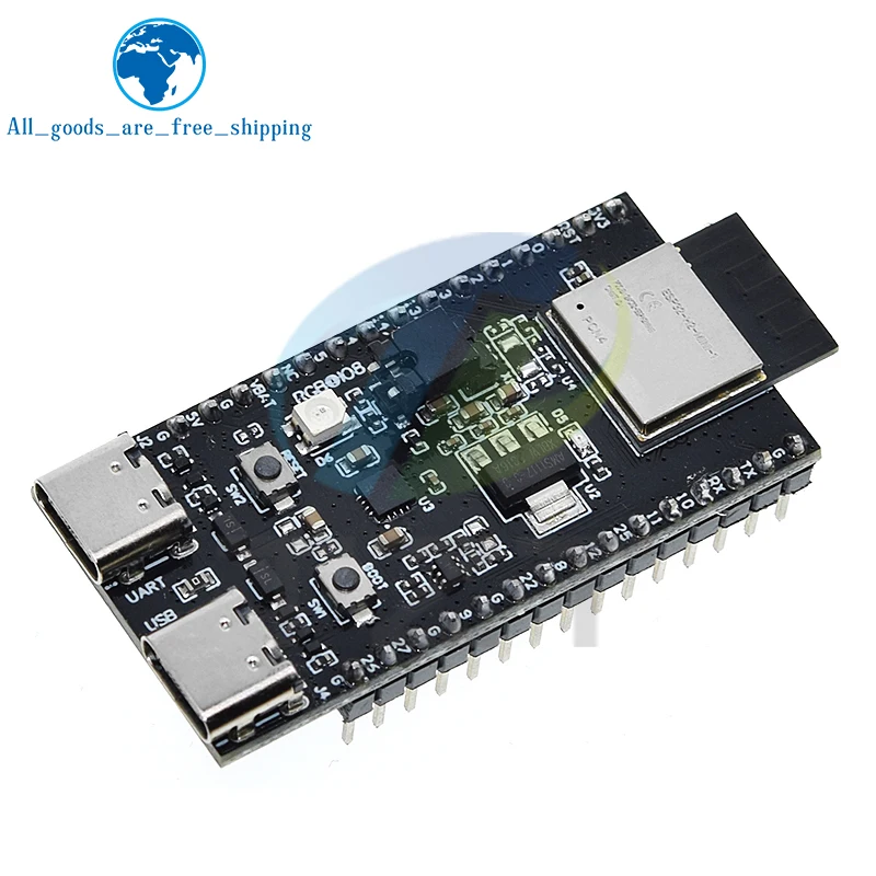 Imagem -02 - para Arduino Fio Série h2 Zigbee Ble Esp32-h2 Esp32-h2-devkitm1 n4 Esp32-h2-mini-1 Tzt-esp32-h2-devkitm