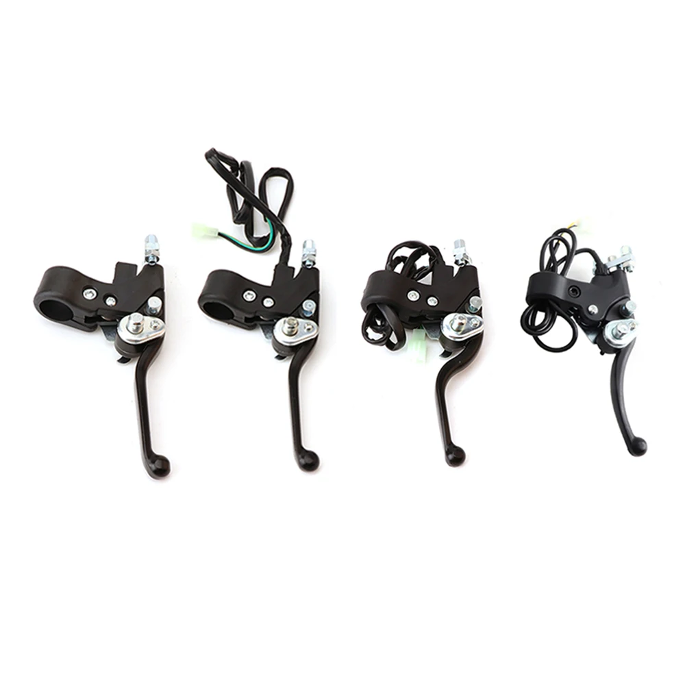 Palancas de Freno Dobles de Aleación de 7/8'' y 22 mm para Minimoto de 47 cc y 49 cc, Pocket Bike, Dirt Bike, Scooter de Gasolina, ATV, Quad, Mini Moto, Piezas de Manillar