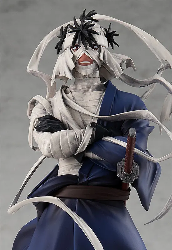 

100% Originele: Rurouni Kenshin Shishio Makoto 19Cm Pvc Action Figure Anime Figuur Model Speelgoed Figuur Collectie Gift