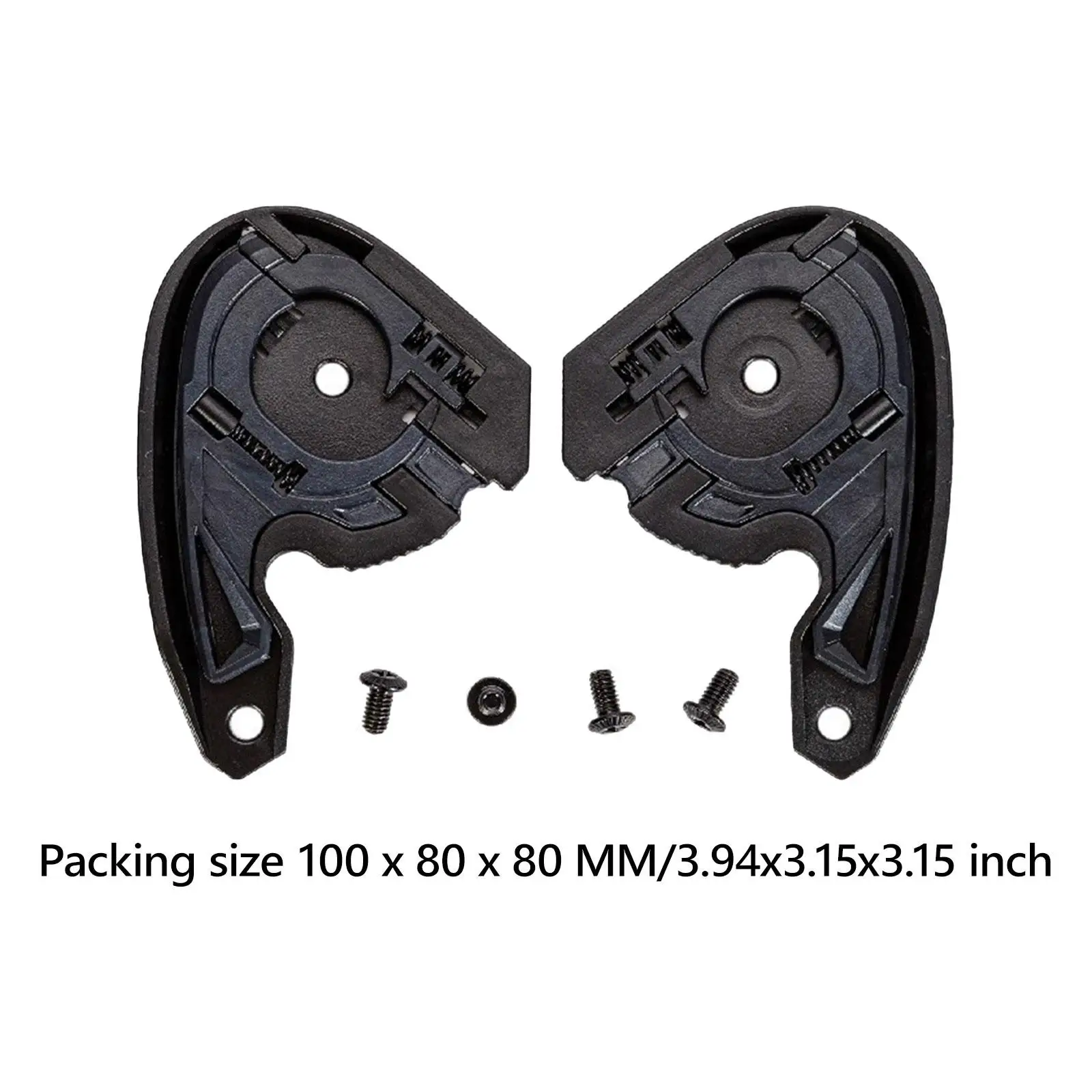 PC Polycarbonate Open Face Helmet Base Visor Fixing Plate Motorcycle Helmet Accessory for SHAFT SM523