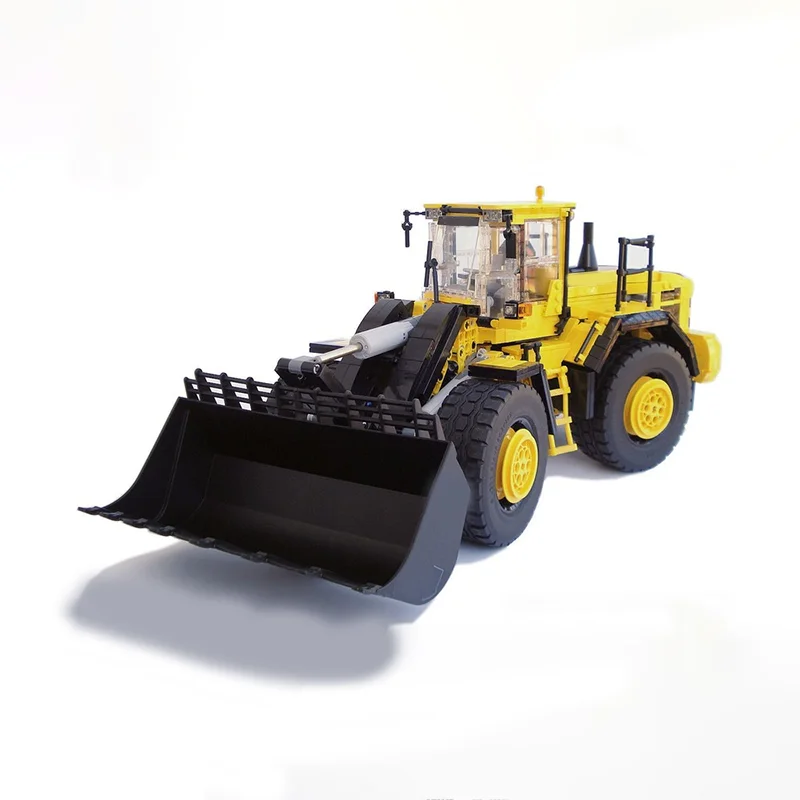 ตัวต่อ MOC รถตักล้อยาง Volvoed 1568 ชิ้น แบบจำลองทางเทคนิค ของเล่นประกอบเอง ของขวัญคริสต์มาส ของเล่น DIY สำหรับเด็ก ของขวัญวันเกิด
