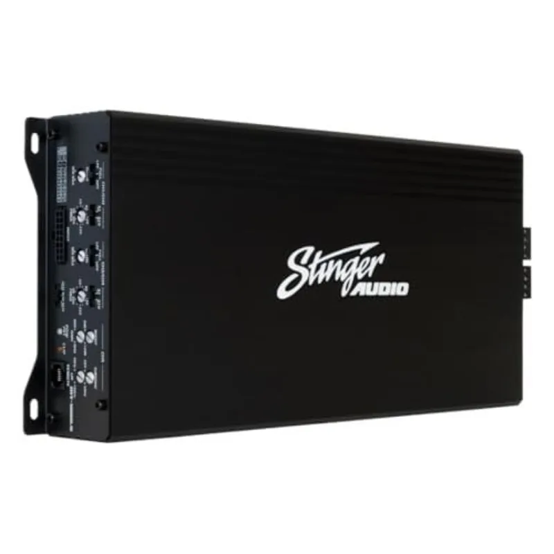 Audio MT-1000.5 1200 Watt 5-Channel Car Audio Amplifier, Class D, Hexfet Mosfet, Crossover Multiplier, Remote Subwoofer Bass