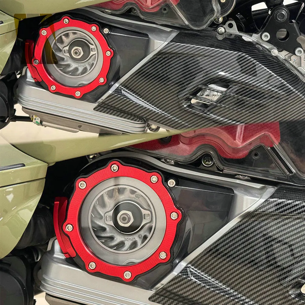 

2024 Intake Transmission Chain Cover Engine Gearbox Case Motorcycle CNC PVC For GTS 250 300 HPE GTV 2019-2023 Accessories