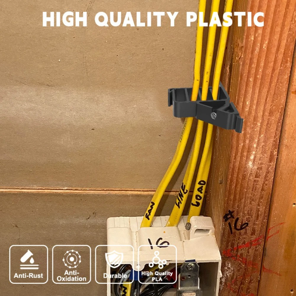 20 قطعة منظم الكابلات ذاتية اللصق مقاطع حامل تخزين سلك المثبت سلك كابل العزل USB اللفاف سطح المكتب خط المشبك #4