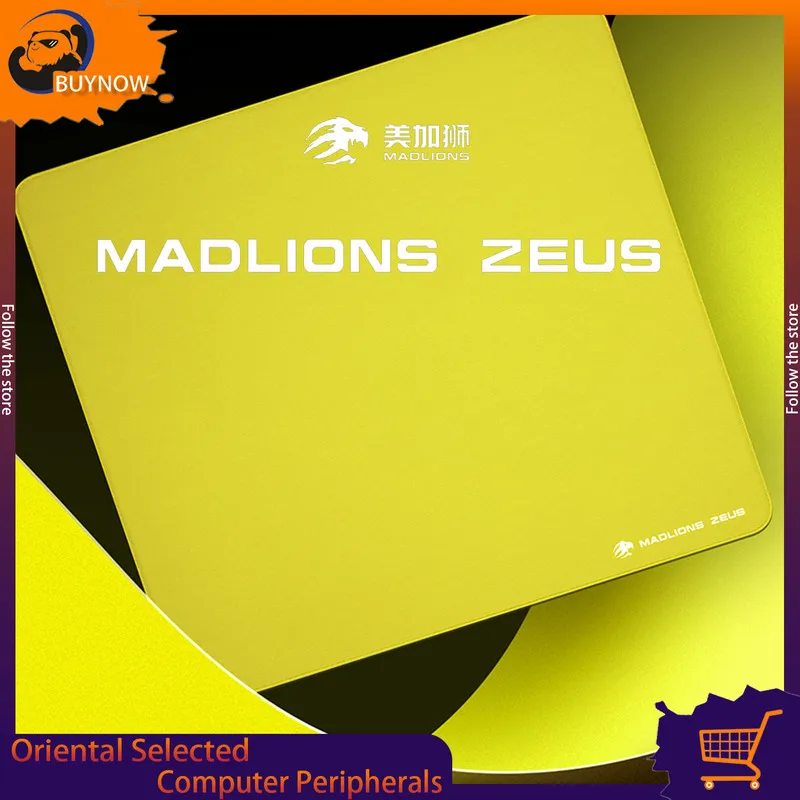 MADLIONS MAD68 Special Mousepad Zeus Cloth Pad Game Pad Neutral Balanced Pad Esports Game FPS Valorant Competition