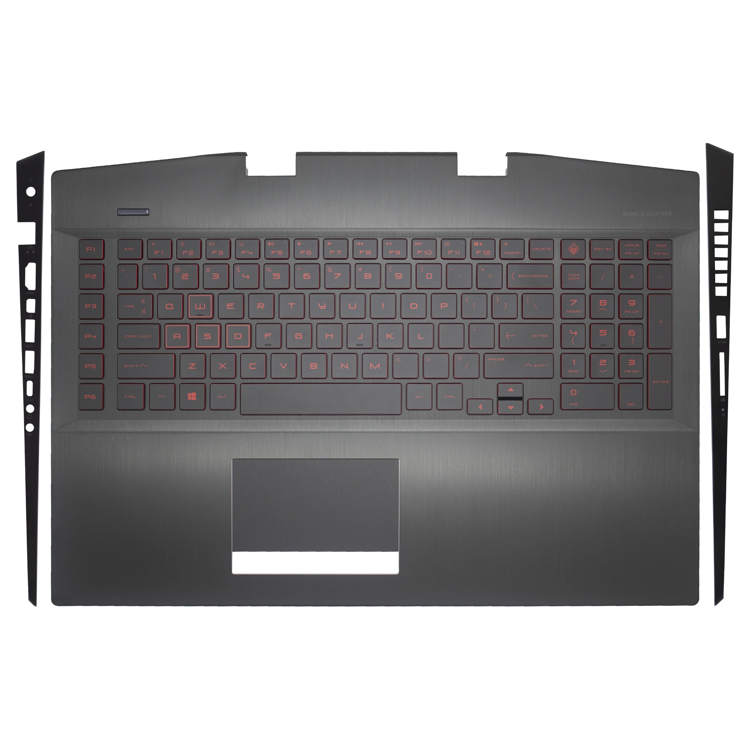 Novo teclado original para hp omen 5plus 17-cb TPN-C144 laptop palmrest caso superior retroiluminado teclado capa substituir L61636-001