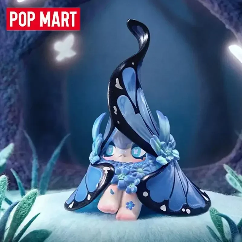 POP MART 1001MOONS Wind's Lntention Serie Kawaii Anime Actionfigur Blind Box - Überraschungs-Mystery-Puppe für Mädchen