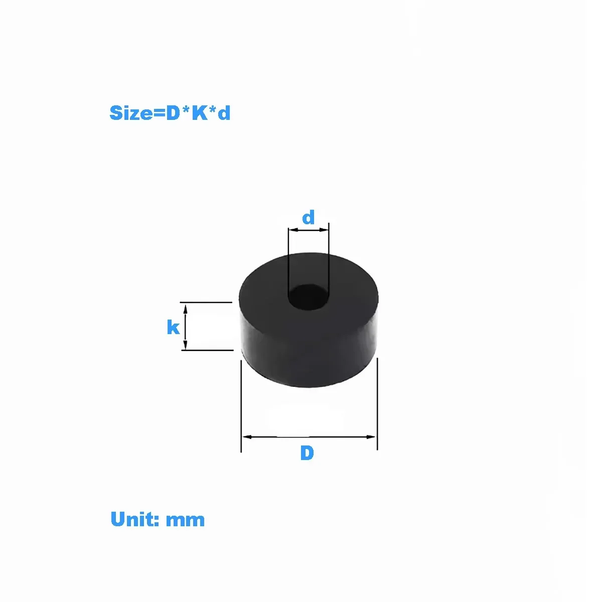 Rubber Shock-Absorbing Pad/Fan Coil Shock-Absorbing Gasket/ Noise Reduction And Shock-Absorbing Pad