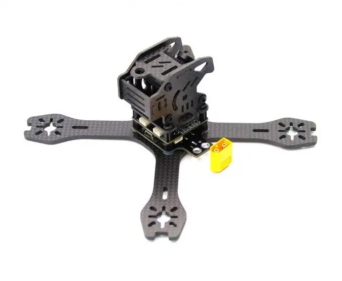 الزواحف-RX130 RX155 130 مللي متر 155 مللي متر 3/4 بوصة صغيرة 4-محور ألياف الكربون FPV كوادكوبتر الإطار مع XT60 PDB #2