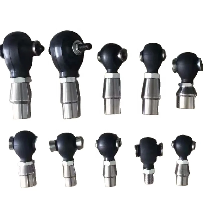 Heavy Duty Suspension Parts Heim Joint with Misalignment Spacers, Welded Bung and Jam Nuts