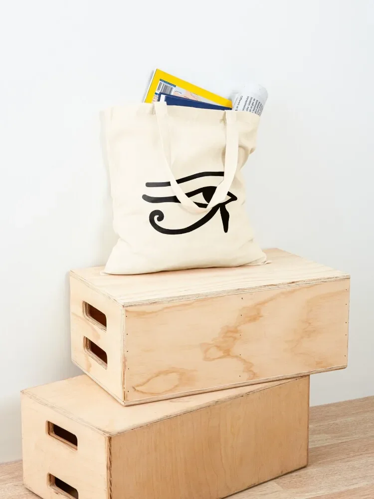 Eye of Horus Tote Bag tote bags aesthetic shopping trolley bag custom fabric bag female