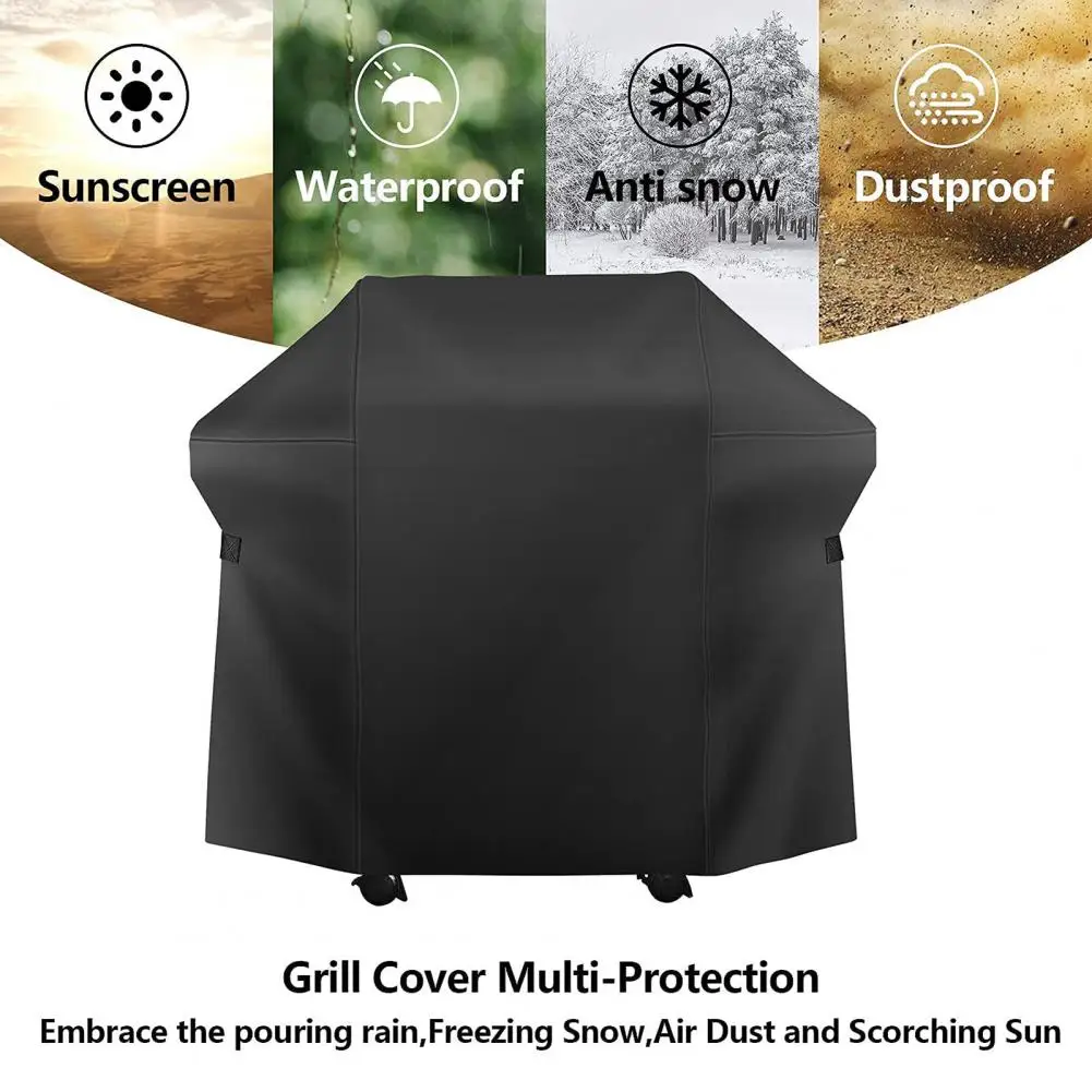 

Oxford Grill Cover Waterproof Griddle Dust Cover Full Protection Easy Multiple Sizes All-weather Grill Protector Waterproof