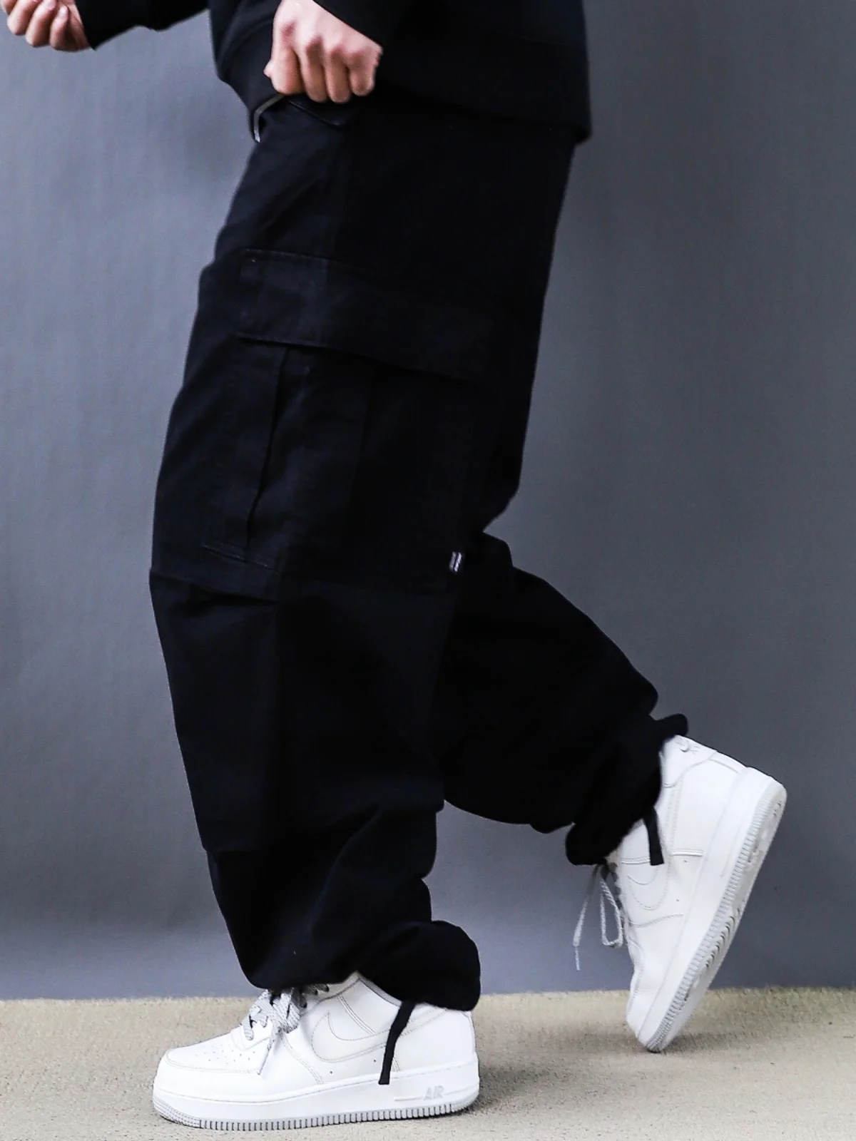 

Ретро-американские японские рабочие брюки из чистого хлопка, модные свободные прямые длинные брюки, весна-осень