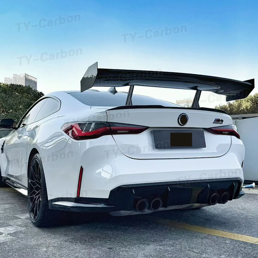 For BMW 3 4 5 Series G42 G22 G20 G30 E92 E93 F80 F82 F87 G87 M2 G80 M3 G82 M4 M5 F90 G90 Dry Carbon Fiber Pro Rear Spoiler Wing
