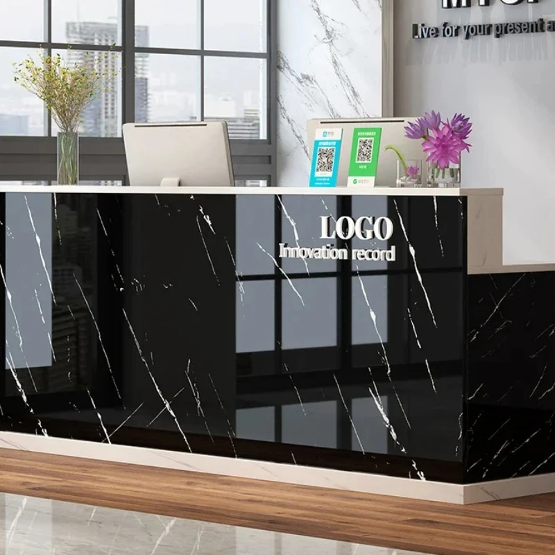 

Senior Simple Nas Bar Counter Salo Glamour Unique Reception Office Desks Modern Classic Mostrador Negocio Commercial Furniture