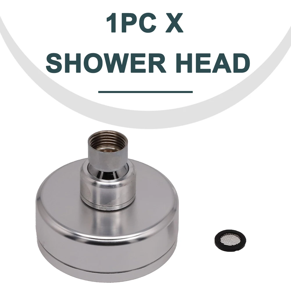 Fashion Bathroom Home Shower Pressure Boost Shower Head Round Shower Head High Quality Materials Perfect For Dry Sensitive Skin