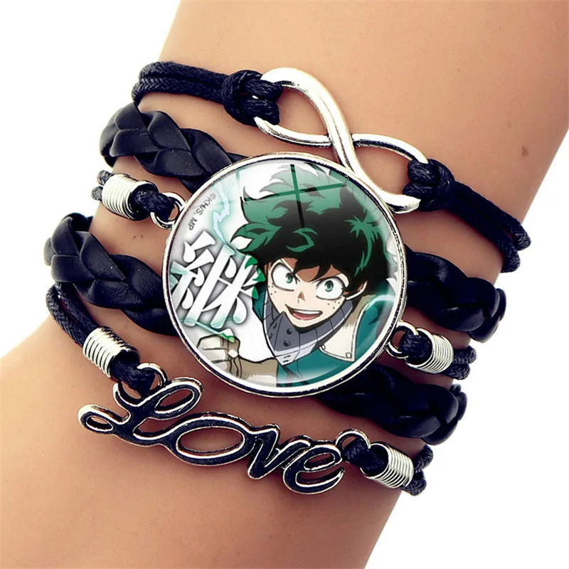 Eri Shinrin Kamui Endeavour Deku Popular Anime Peripheral Accessories Bracelet Braided Multi-layer Bracelet Fashion Jewelry