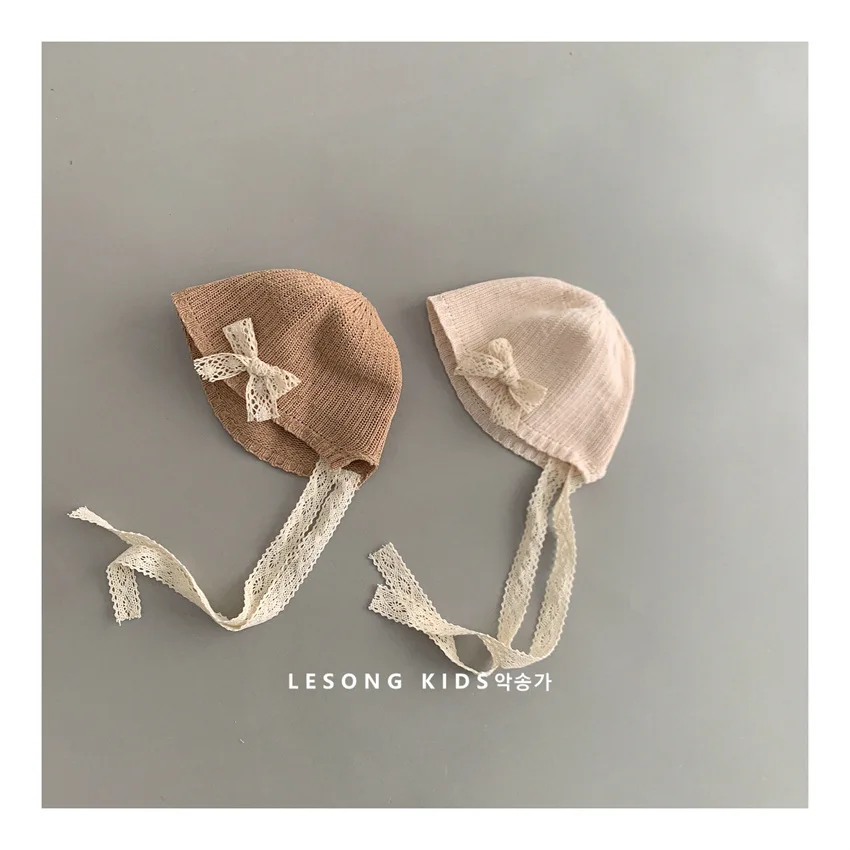

Summer Girls Bucket Hat Cute Bow Lace New Fisherman Hat for Children Thin Hollowed Sun Hat for Girls Travel Beach Caps