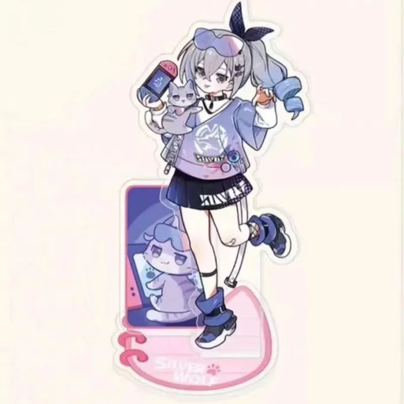 New Honkai: 스타 레일 블레이드 Seele Kafka 그림 아크릴 스탠드 모델 플레이트 코스프레 액세서리 애니메이션 데스크탑 장식 팬 선물