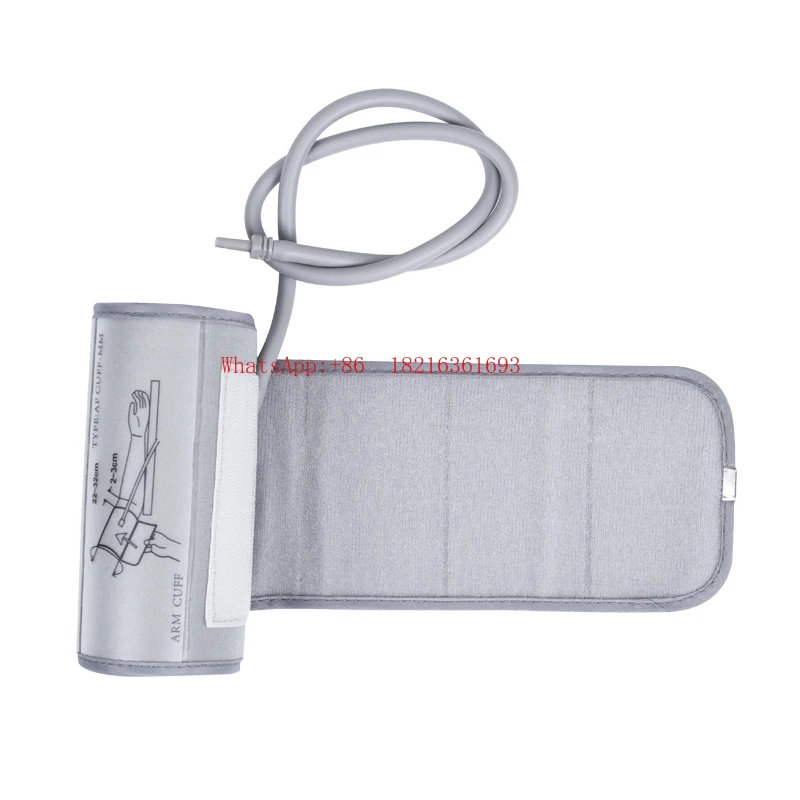 Cylinder Accessories Upper Arm Electronic Sphygmomanometer Three-dimensional Cuff Blood Pressure Meter Extended Strap