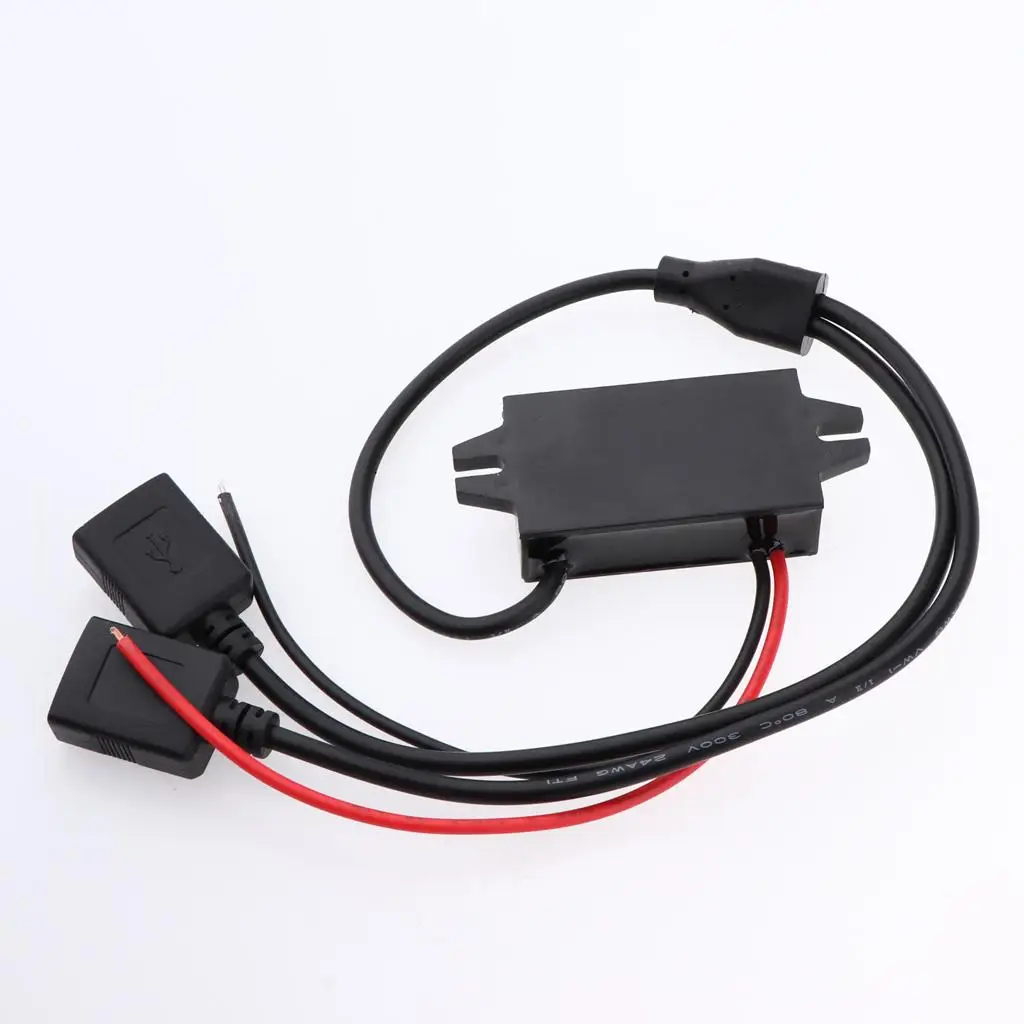 Car Power Converter USB Interface DC Voltage Regulator Multiple Protection Module for Automotive and Electronic Applications
