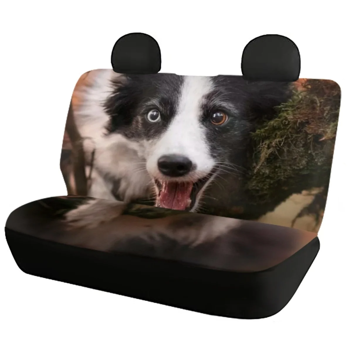 The Car Interior Seat Covers for Women Bernese Mountain Dog Front & Back Vehicle Seat Covers Fashion Car Accessories Elastic