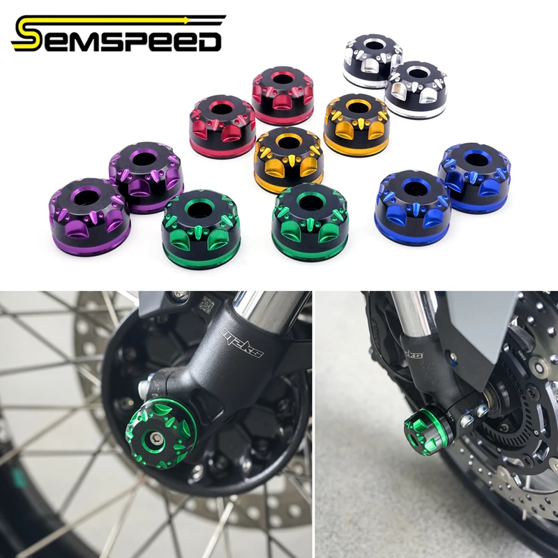 

Motorcycle Front Slider Kit‌ Front Wheel‌ Crash Protector For Zontes 368G/E/D/K/M V1 V2 2024-2026 350D/E Motorcycle Accessories