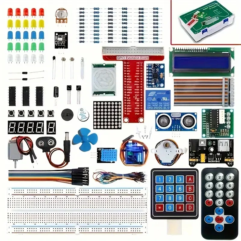 Support Set Raspberry Pi 4 Super Starter Kit Support Raspberry Pi UNO R3 RFID