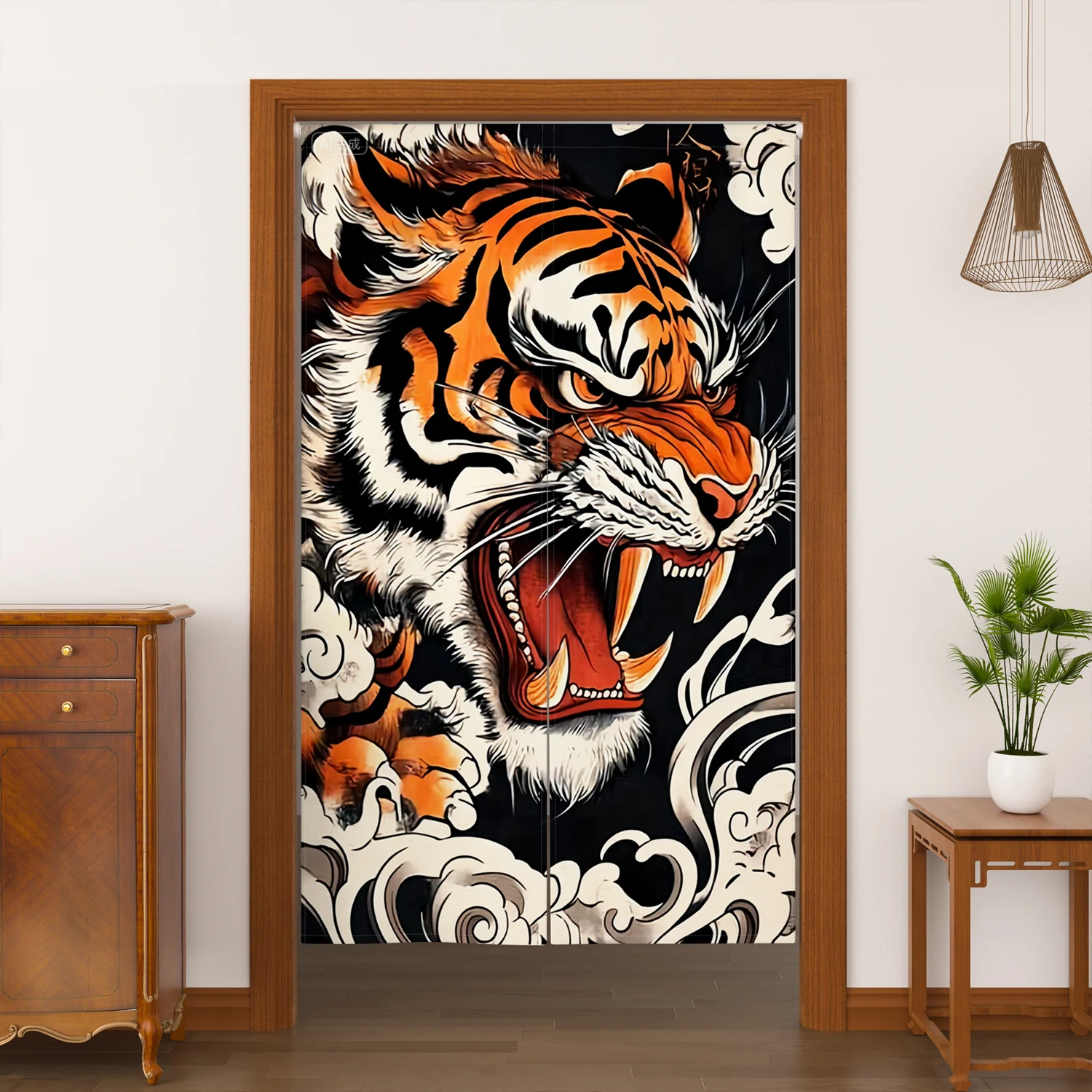 Schöne Katze japanische Noren – Noren Curtain Doorway Bewertung und Preis