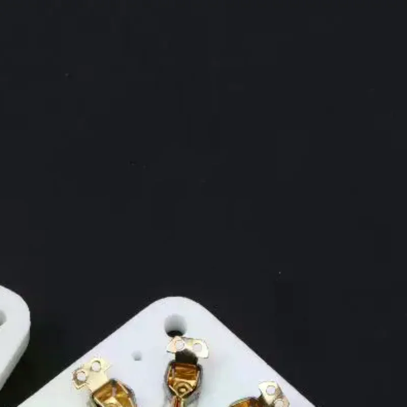 Panel Chassis Mount 7Pin Ceramic Vacuum Tube Socket For FU19 FU29 FU32 6C3 Vintage Tube Audio Amplifier DIY Accessories