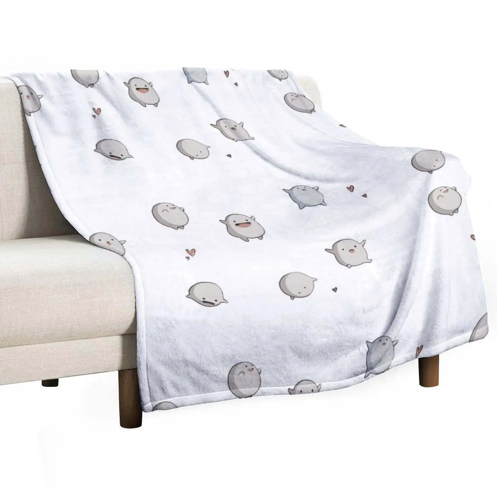 

warawara the boy and the heron Throw Blanket Warm Accent Blanket for Living Room Decoration