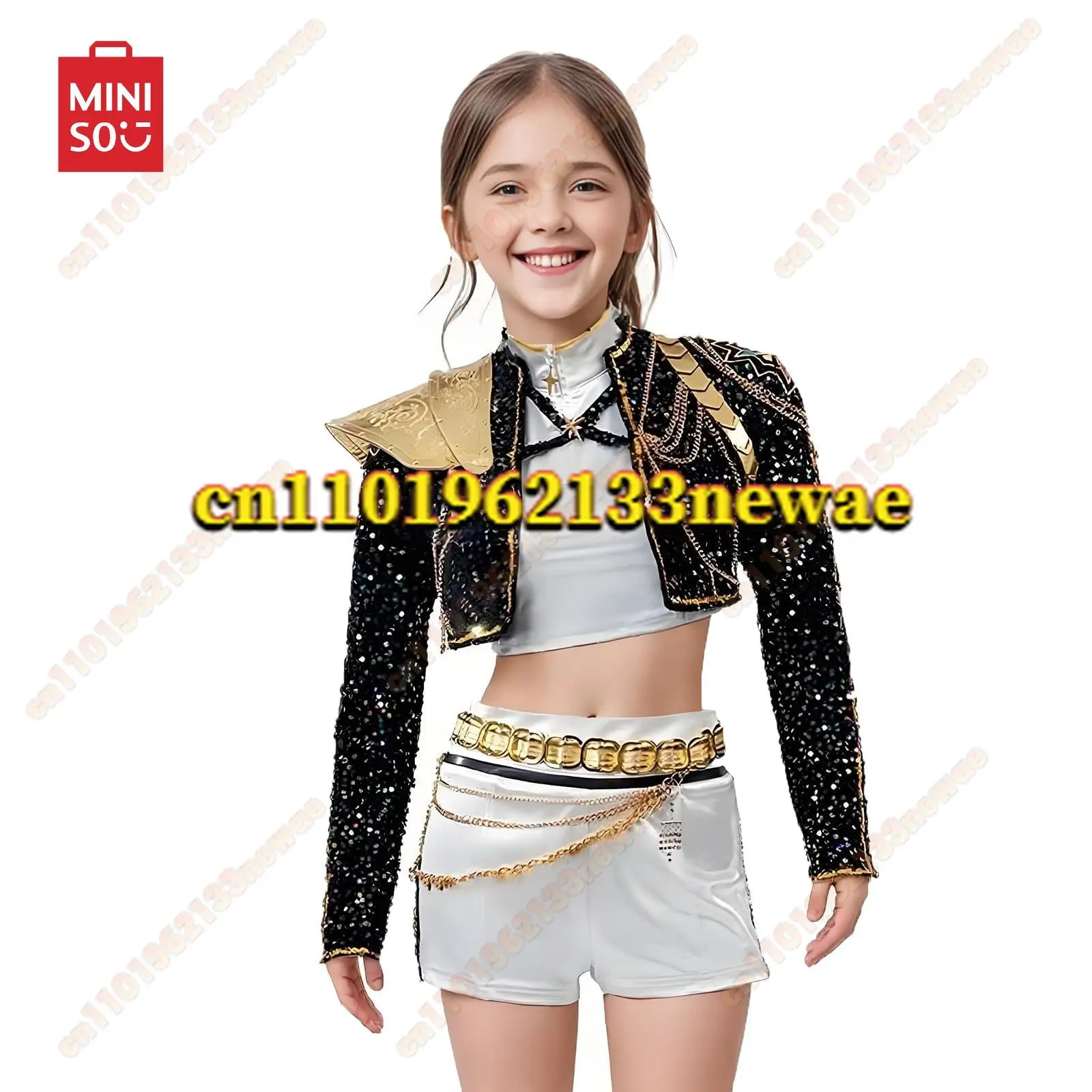 Детский костюм Kpop Demon Hunters Rumi для косплея, парик, пальто, жилет, брюки Huntrix для девочек, одежда, группа идолов, карнавальный костюм на Хэллоуин, новый