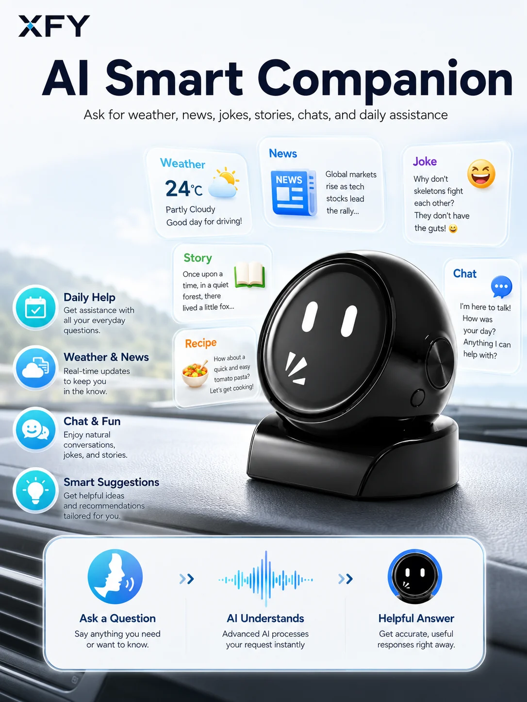 BARU 2026 XFY AI Car Voice Rob - Musical Instrument Of India ulasan dan harga
