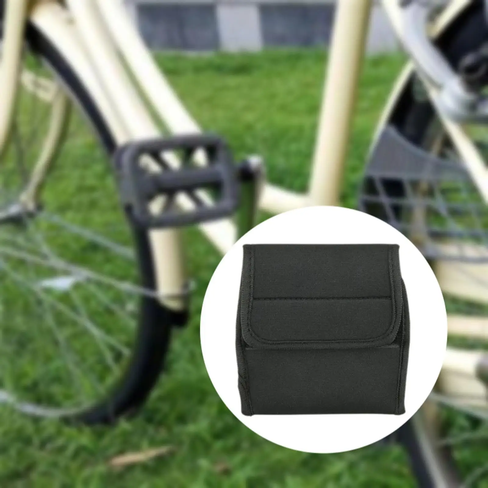 Calcetín de Pedal de bicicleta, protector de neopreno, accesorios universales para Bikepacking, cojín de manga de Pedal para almacenamiento de transporte