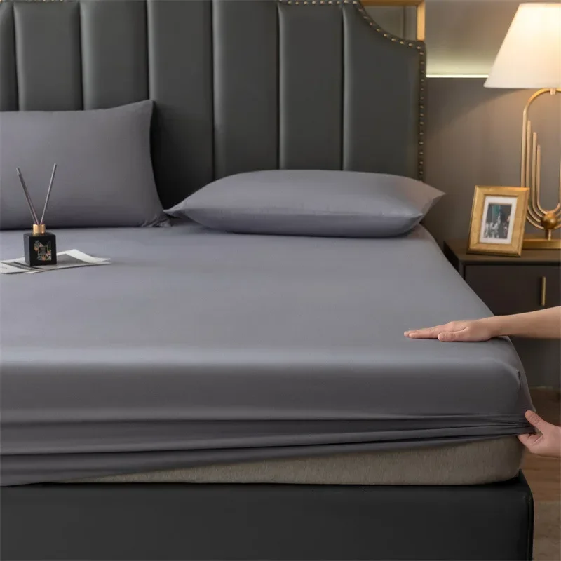 Premium Bedspread Coverlet with Waterproof Breathable and Dustproof Mattress Topper Cover Single Piece