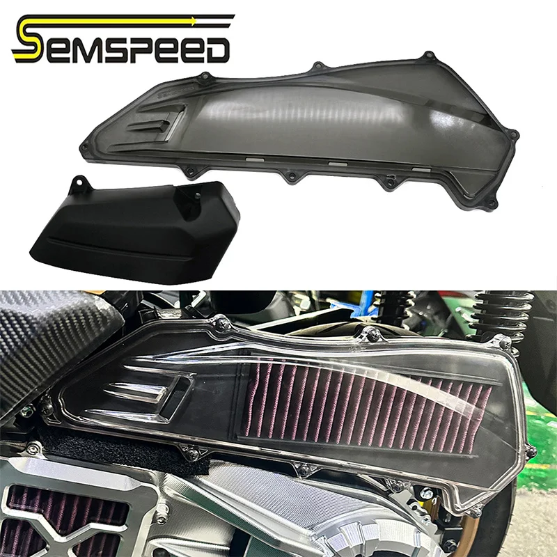 Air Intake Filter Cleaner Box Cover Protector ABS Air Filter Cover for Yamaha XMAX 300 250 2017-2025 Motorcycle Accessories