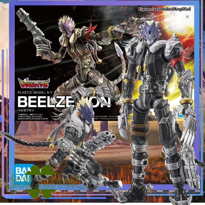 

.BandaiOriginal Genuine FIGURERISE STANDARD AMPLIFIED DIGIMON ADVENTURE DIGIMON TAMERS BEELZEBUMON ASSEMBLY MODELS Action