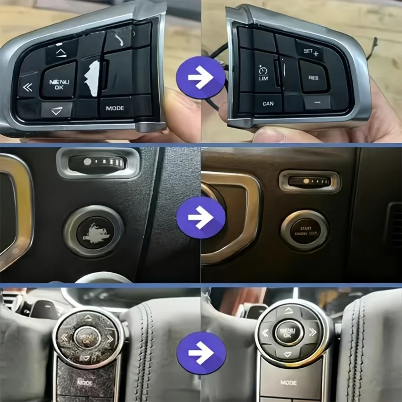 IFUBO Pro Car Paint Repair Pen: One-Step Black Plastic Touch-Up for Interior/Exterior Scratch Removal image 5