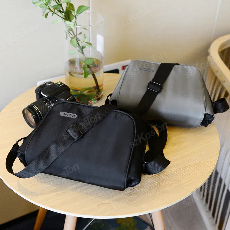 Photography Crossbody Bag Multi-Functional Large Capacity Travel Outdoor Storage Bag for Sony Canon Nikon Digital SLR
