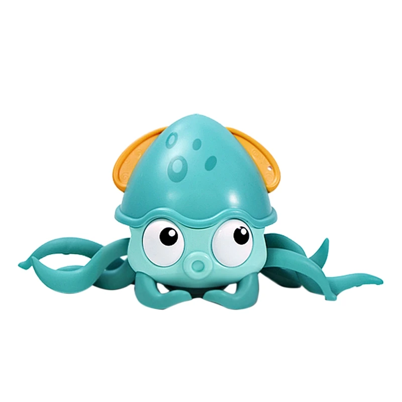 

Hot Sale Kid's Bath Toy Octopus Interactive Bath Toy Towed On Land And In Water Clockwork Bath Toys Beach Bath Toys Bathtub Toy