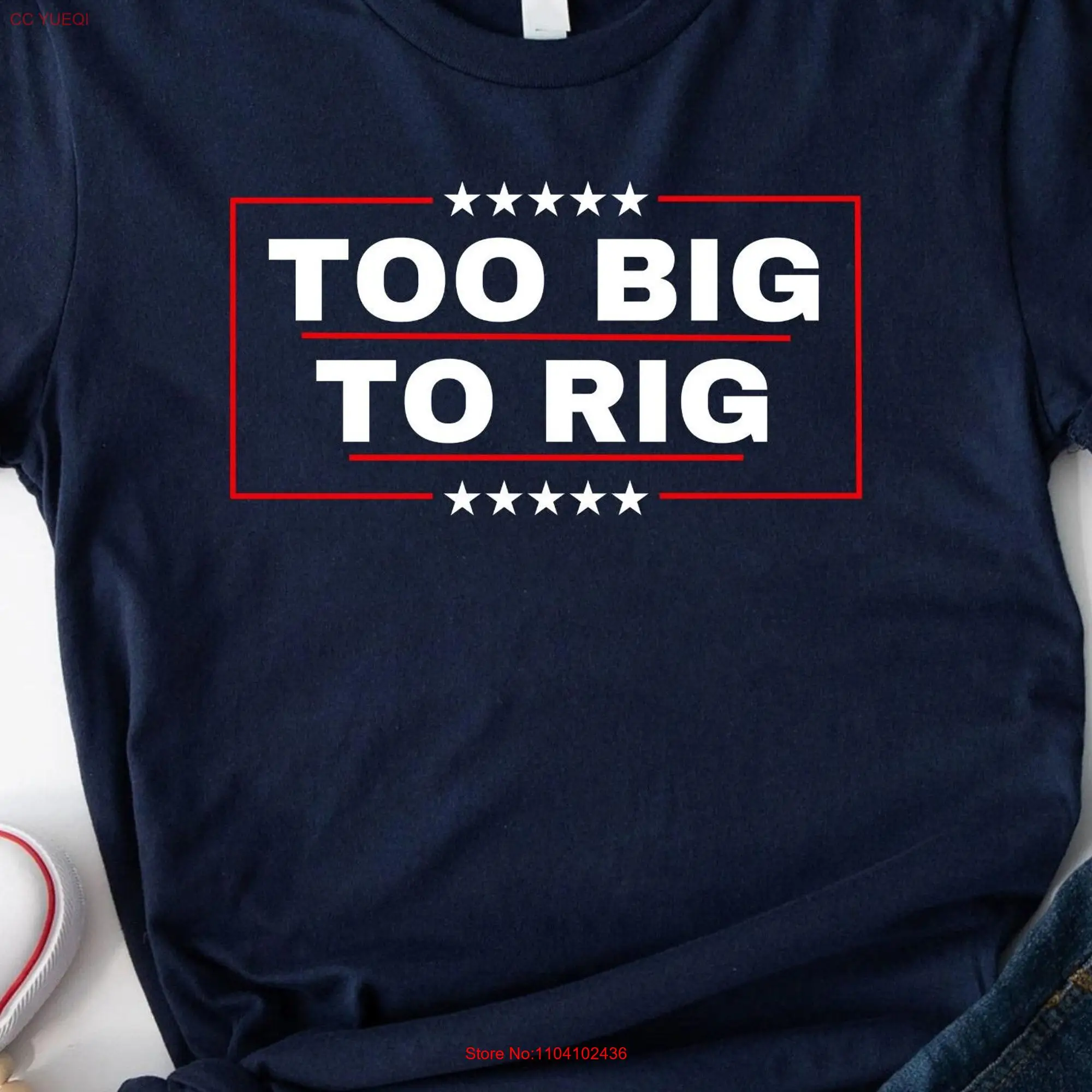 

Футболка с надписью «Too Large To Rig», забавная Цитата Трампа 2024, президентские избирательства, пот, политика США, вернуть Америку