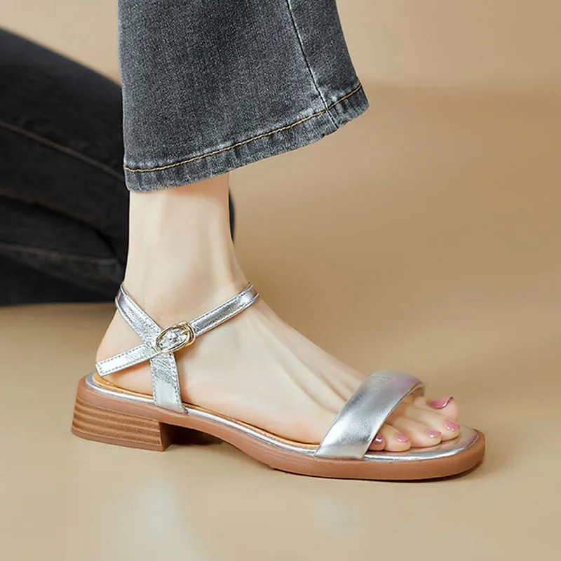womens silver dress sandals low heel Women's Iridescent Silver Dress Sandals Size 5 Low Heel Children's Place