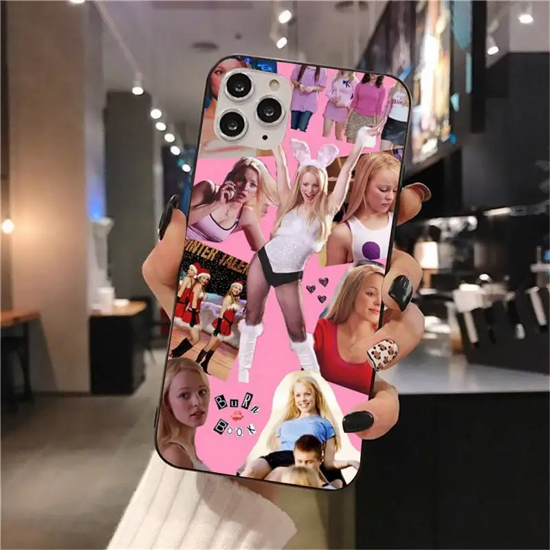 Mean Girls Burn Book Phone Case For iPhone 11 12 Mini 13 14 Pro XS Max X 8 7 6s Plus 5 SE XR Shell