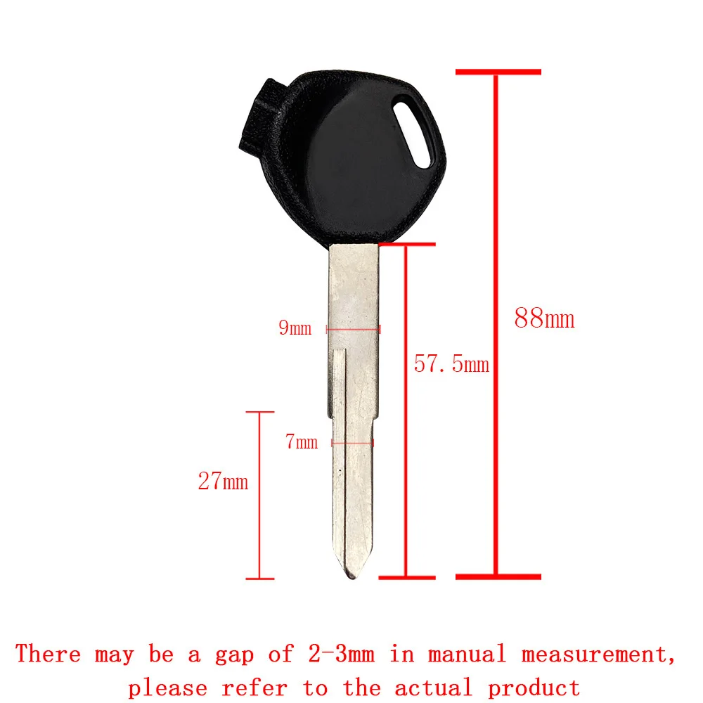 Motorcycle Replacement Key Uncut For Honda 100 125 150 cc scooter A magnet Anti-theft lock keys DIO Z4 Z125 SCR100 WH110